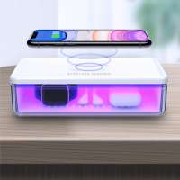 15W Wireless Charging Sterilization Box Smartphone Sterilizer UV Light Box Disinfection for iPhone 8 8Plus X XS Max 11 Pro Max